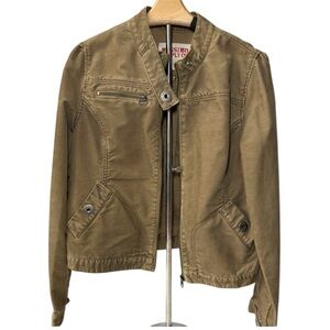 Mossimo Supply Co. Women’s Corduroy Moto Jacket - Size L
